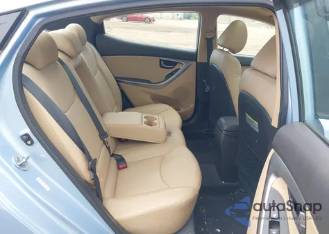 2012 Hyundai Elantra Limited (Ulsan Plant) z USA, uszkodzony, nr VIN KMHDH4AE9CU207197